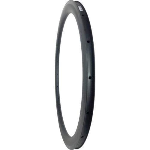 700c 45mm clincher road bike U shape carbon rim 26mm wide UD 3K 12K 6K twill matte glossy 16 18 20 24 28 32 36 Holes basalt brak