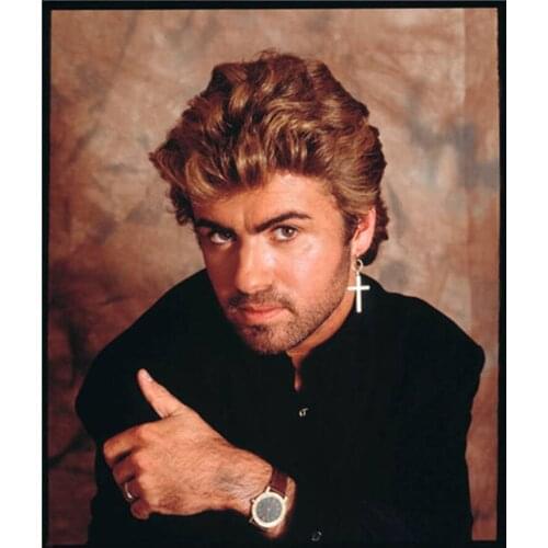 5D Diy Full Square Diamond Painting United Kingdom Music Star George Michael Diamond Embroidery Cross Stitch Mosaic Decor Art