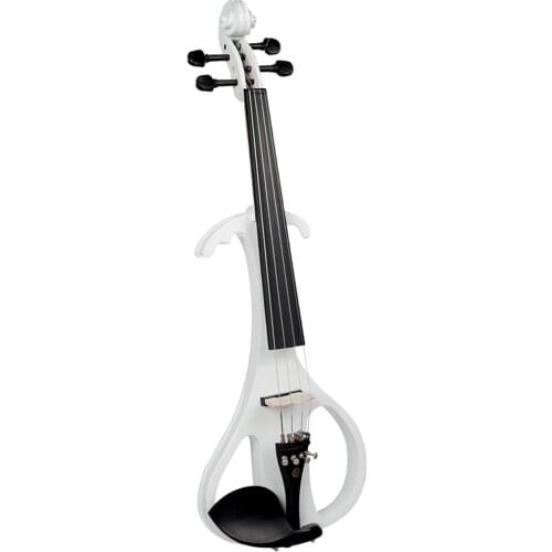 Silent Electric Violin Fiddle Solid Maple Wood Body Musical Instruments