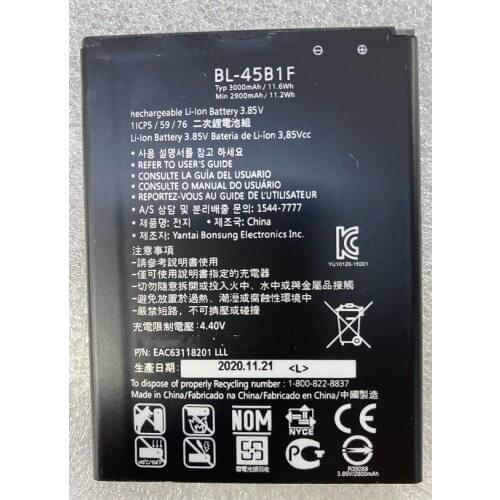 HST New Battery 3000mAh BL-45B1F / BL45B1F Battery For LG V10 H968 H961N H900 H901 VS990 F600 F600L F600K H960A LS992 Batteries