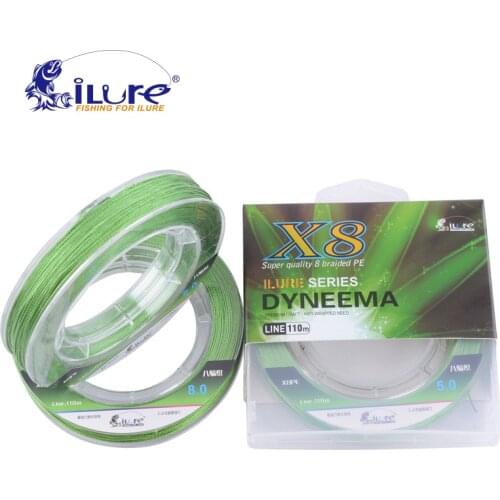 ILure Brand Series 100 8 Braided Mtsuper Strong Japan Multifilament 100% Carp Bass Line Bait Pesca The Cord Multifilament Line