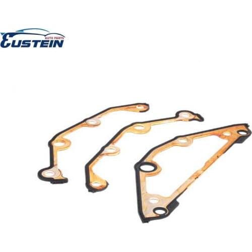 OE quality OE quality Lower Chain Case Cover Gasket Set for BMW E53 X5 E60 E63 E64 E65 E66 E70 11141439717
