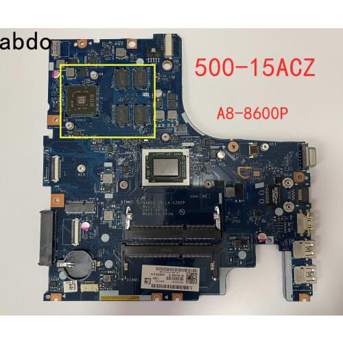 LA-C285P For lenovo 500-15ACZ laptop motherboard with A8-8600P CPU 100% tested work