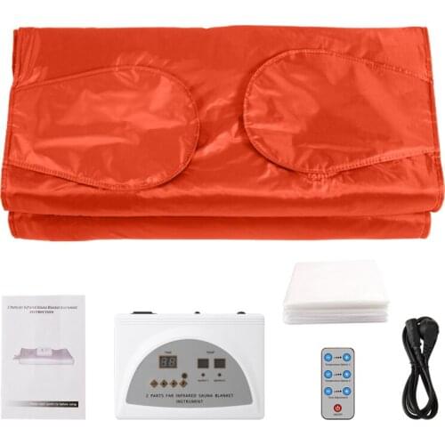 Upgraded Version of Far-infrared Sauna Blanket Digital Thermal Sauna Blanket Body Shaper Used for Weight Loss and Fitness