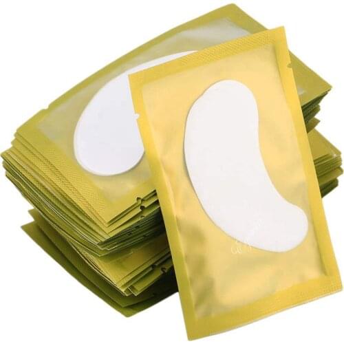 50 Pairs Eyelashes Pad Patch Grafting Eyelash Under Eye Pad For Eyelash Extension Pad Lash Extension Supply Kit Tool Makeup