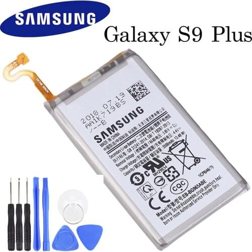 EB-BG965ABE Original Replacement Battery For Samsung GALAXY S9 Plus G9650 S9+ G965F EB-BG965ABE Phone Battery 3500mAh