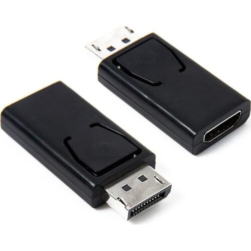 Displayport DP Display Port To HDMI Video Audio Connector Converter Cable Adapter HDMI 1.4 1080P For Computer tablet notebook