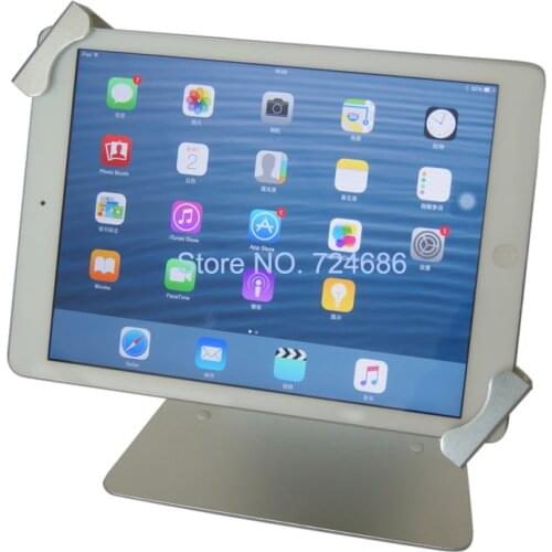 Universal 7-10.1 inch tablet table kiosk stand anti-theft with lock holder display desktop for Nexus 9 inch tab for Samsung Tab