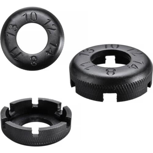 Bicycle Spoke Spanner Bike Cycle Bicycle Wheel Rim Spoke Spanner Wrench Adjuster Repair Tool Accessories Black