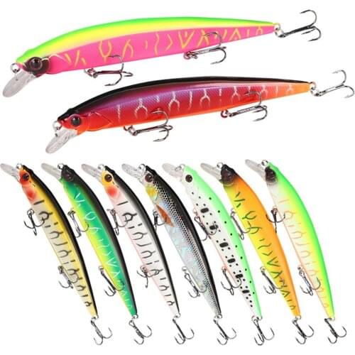 1PC 13cm Fishing Lure Hard Laser Artificial Plastic Bait Big Fake Fish Lures Sea Fishing Bait Long Shot Sea Fishing High Quality