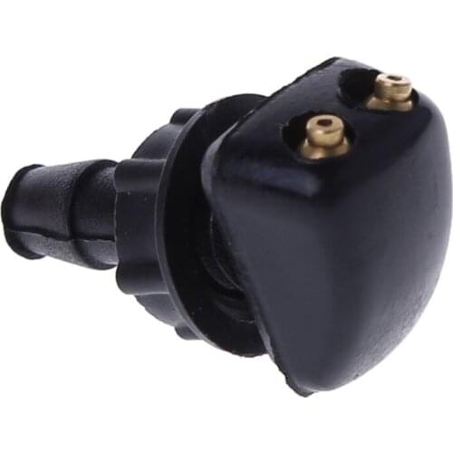 2 X Auto Car Front Windscreen Universal Washer Wiper Nozzle Water Spray DIY Kits For Vol~vo For V~W Replacement