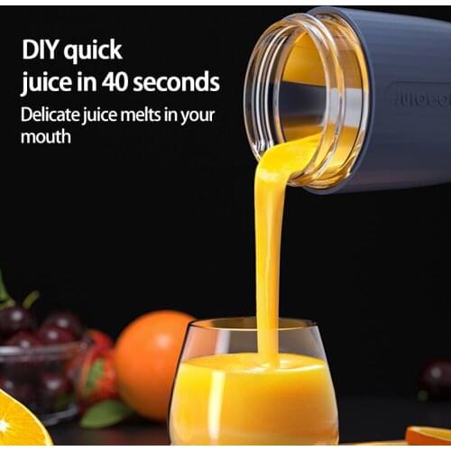 350ml Multifunctional Mini Portable Juicer Usb Charging Small Electric Mixing Cup Juicer Outdoor Portable