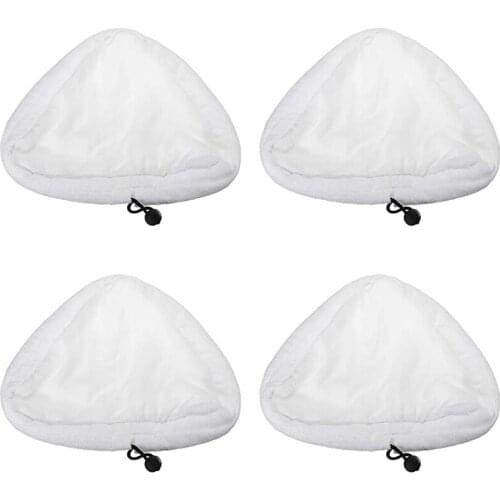 4Pcs Home Furnishing Supplies Floor Cleaning Clothes Mop for H2O Cleaning Pad Steam Cleaner Mop Pad X5