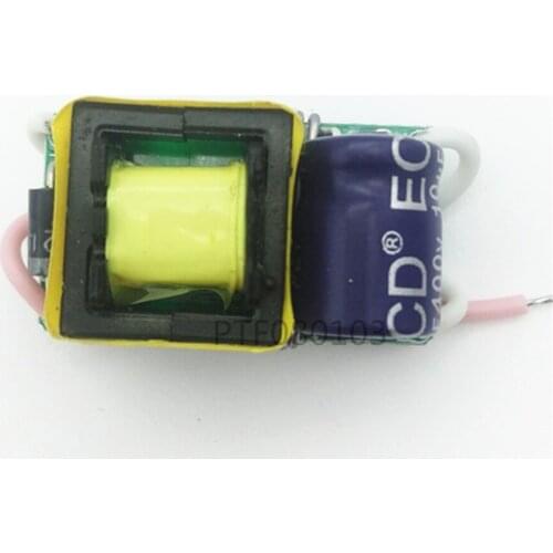 5pcs/lot 6-10 *1W LED driver, inside driver, 6w 7w 8w 9w 10w Driver, 85V-277V input, lamp transformer for DIY
