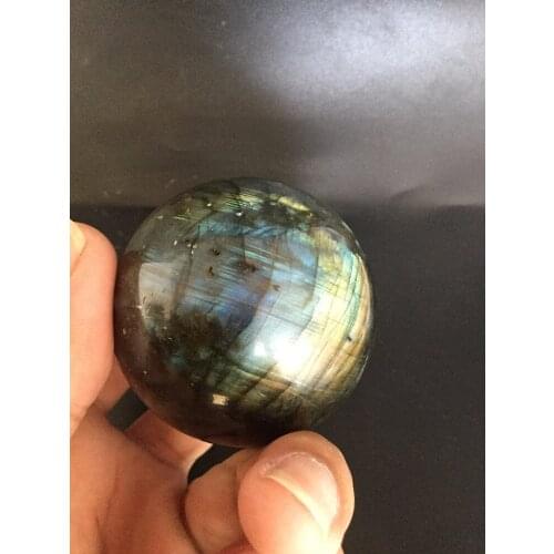 55mm natural labrador ball natural blue moonlight filled with energy gifts