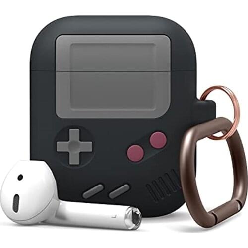 Luxury Soft Silicone Earphone Case For Airpods Pro 2 Cases With Key Chain Buds Cute Earphone Protective Cover For Air Pods Bags