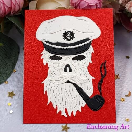 Skull 2021 New Metal Cutting Dies Stencils for DIY Scrapbooking/Photo Album Decorative Embossing DIY Paper Cards