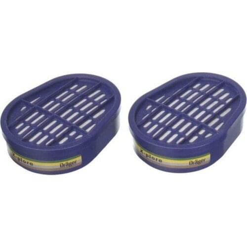 Drager Bayonet ABEK1 Gas Filters EN14387 protect against dust odour and chemicals