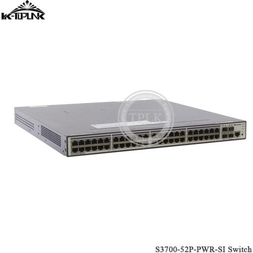 Hot Sale S3700 Series Enterprise Switches S3700-52P-PWR-SI High-Density 100 Mbit/s L2 And L3 Access Gigabit Ethernet