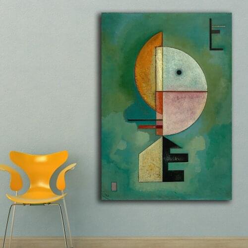 HD Upward by Wassily Kandinsky Canvas Painting For Living Room Home Decoration Oil Painting On Canvas Wall Painting No Frame