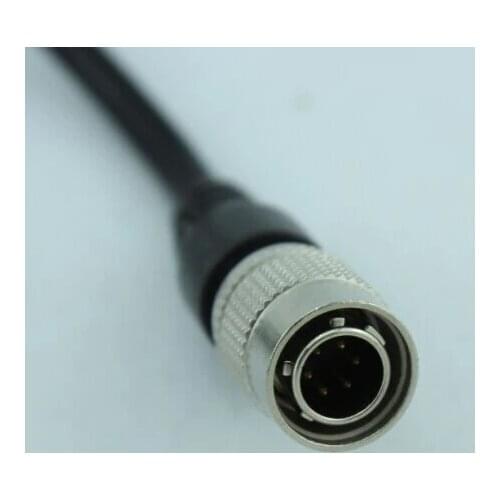 RS232 Download Data Cable for TOPCON SOKKIA Total Station / COM, Hirose connector 6 pin to com connector plug