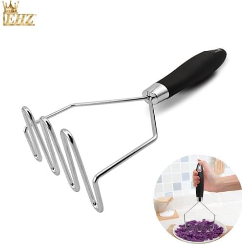 Stainless Steel Wire Potato Masher Heavy Duty Potatoes Smasher Food Masher Kitchen Tool for Bean Avocado Vegetable