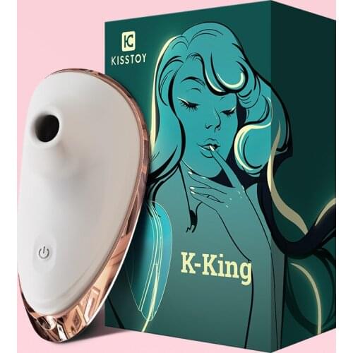 KISSTOY K-King Tongue Licking Vibratior Sucking Vibrating Female Masturbator Erotic Sex Toys Products Adultos Nipple Sucker