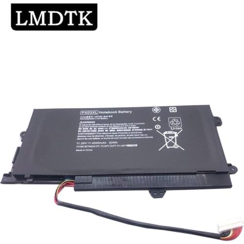 LMDTK New PX03XL Laptop Battery For HP Envy 14-k000 Touchsmart M6-K TPN-C109 C110