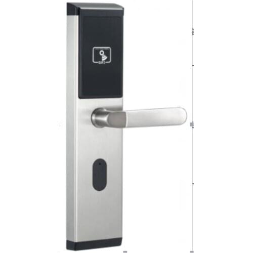 Stainless steel Password/ID Card/ Key Unlocking Access Control Hotel Lock Can use to Wood Door