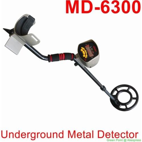 MD-6300 Underground Metal Detector K5 Gold Digger Treasure Hunter Sensitive High-Accuracy Gold Finder with LCD Display