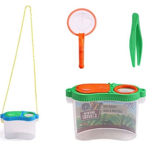 M17D Portable Insect Observer Child Magnifier Toy Observation Box Children Outdoor Experiment Exploration Equipment Supplies