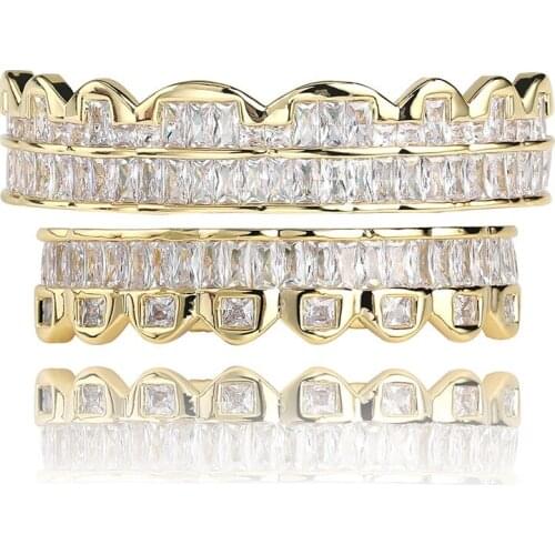 MITTO NEW DESIGNED GOLD PLATED HIP HOP GRILLZ