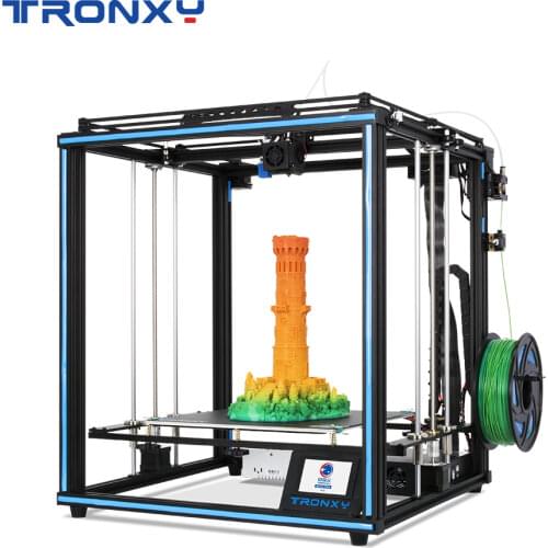 Silence Mainboard Auto leveling Core XY Structure High Quality Printing Filament Sensor New Upgraded Tronxy X5SA 3D Printer 24V