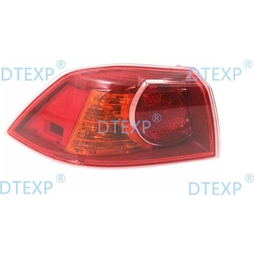 2007-2017 red stop lamp for lancer ex rear lamp red tail lamp for lancer gt halogen with bulb Warning Lights Marker Lamps