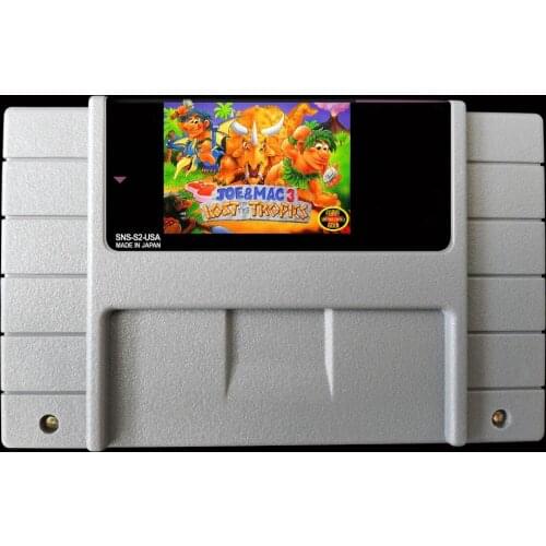 16Bit Games ** Joe & Mac 2 - Lost in the Tropics ( USA Version!! )