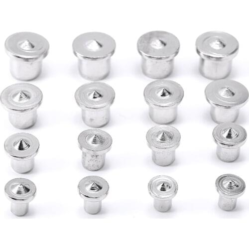 16pcs Positioning Carpentry Dowel Centering Point Dowel Points DIY Locator Wooden Pin Center Marking Points Tool