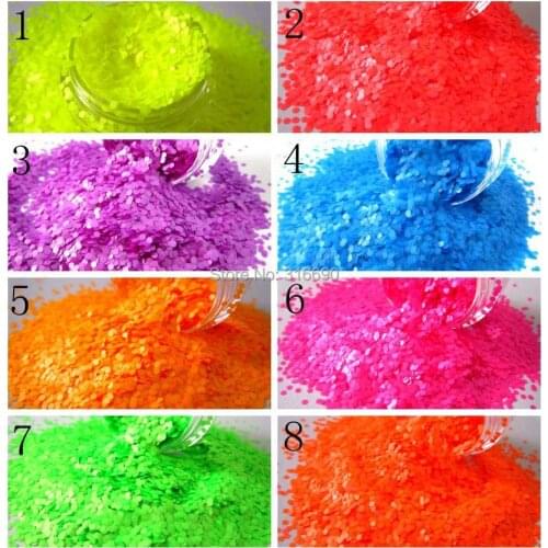 2 mm Crystal Neon Glitter Sampler Set