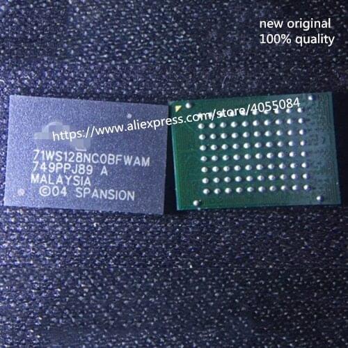 2PCS S71WS128NCOBFWAM 71WS128 71WS128NCOBFWAM Brand new and original chip IC
