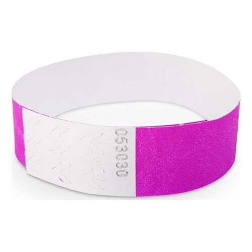 500 piece Solid Light Blue Color 3/4 inch Tyvek Wristbands Suitable for Parties Events Free Shipping