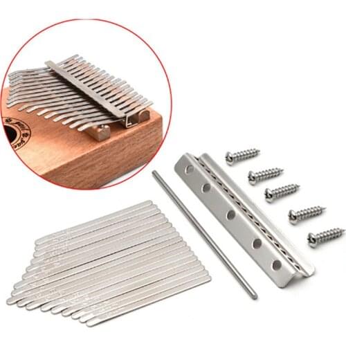 17 Key Kalimba Acrylic Thumb Piano 17 Keys Transparent Keyboard Instrument Tuner Hammer Gig Bag Kimi Calimba Mini Piano