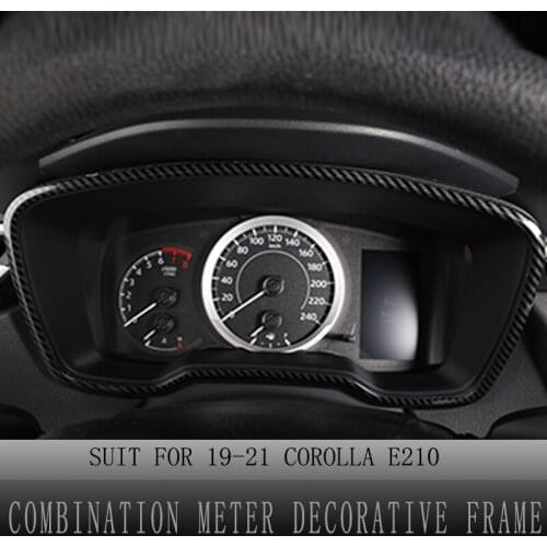 Combination Meter Covers for Toyoto Corolla E20 2020-2021 Combination Meter Decorative Frame Trim Car Interior Accessories