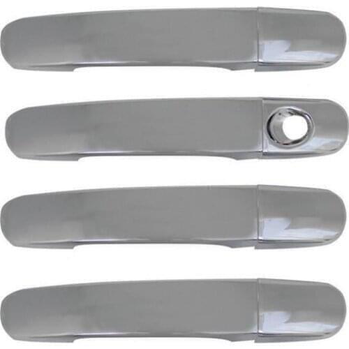 For Ford C-MAX 2004-2010 Chrome Handle Cover Trim Set for 4Dr C MAX MK1 Car Accessories Stickers Car Styling 2004 2006 2007 2008