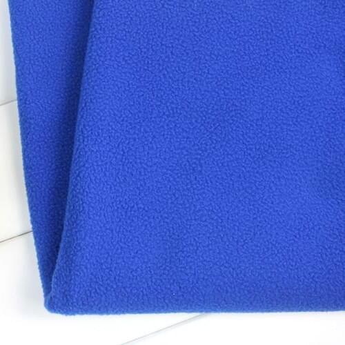 Royal Blue Polyester Polar Fleece Fabric anti-pilling one-side Fleece Fabric Handmade Fabric BY THE YARD FREE SHIPPING