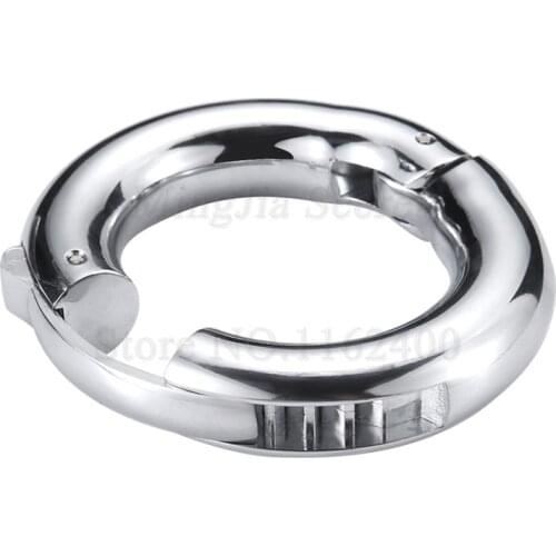 Metal Foreskin Delay Penis Ring,Adjustable Glans Physiotherapy Ring Male Circumcision Ring Cockring Sex Toys for Men Gay