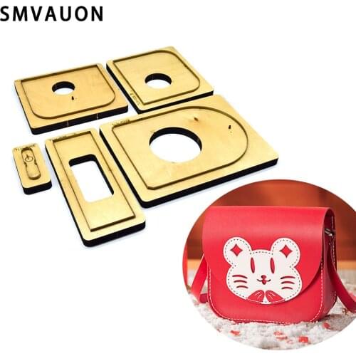 New Dies For 2021 Wood Die Cutting DIY Mold For Packae Laser Cutting Dies New Die cut Leather Tools Wood Die