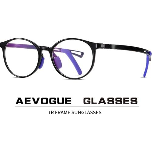 AEVOGUE New Child Anti Radiation Optical Frame TR90 Blue Light Blocking Glasses Game Eyeglasses AE0917
