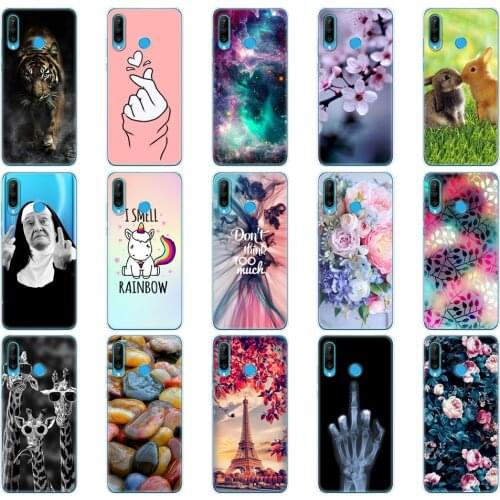 Silicon Case For Huawei Honor 20s Painted Soft TPU Back Phone Cover On honor 20 S case etui Full Shockproof Fashion Coque Bumper