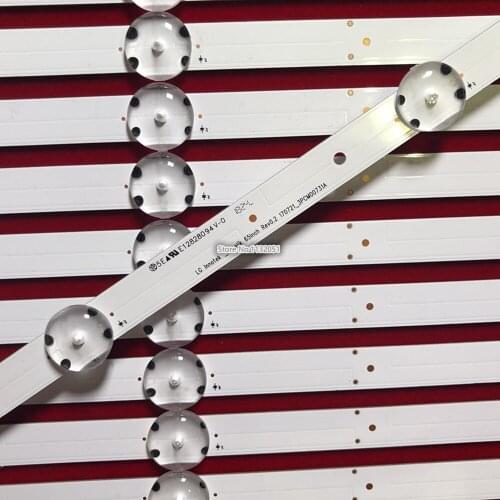 LED Backlight Strip 7Lamps (3V) LG Innotek_Arcelik 65Inch Rev0.2 170721_3PCM00731A 10pcs 71cm