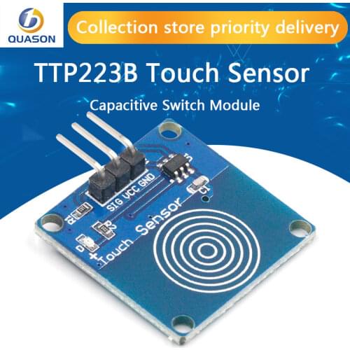 TTP223B 1 channel Jog digital touch sensor capacitive touch touch switch modules Accessories for arduino