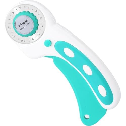 KAOBUY Rotary Cutter DIY Arts Crafts Cutting Cloth Tool Roller Wheel Round Knife Leather Paper Leather Craft Fabrics Accessories